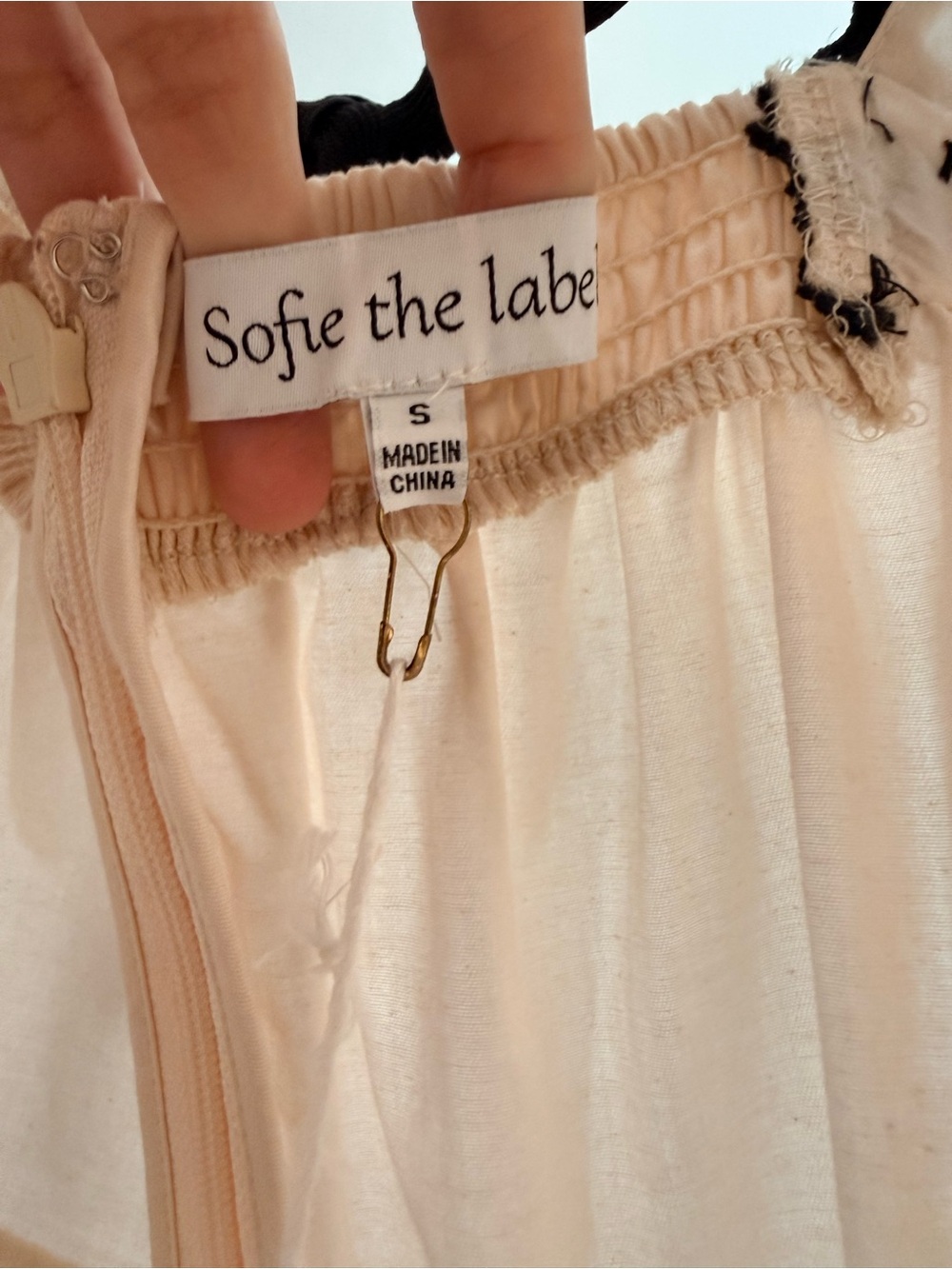 Sofie The Label Tiered Cotton Poplin Dress
Small | Ric-Rac Trim |Summer Midi NWT - Picture 5 of 6